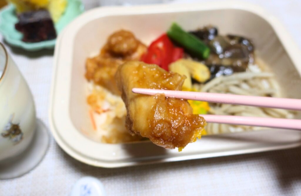 あえて、味の素社の冷凍宅配弁当②