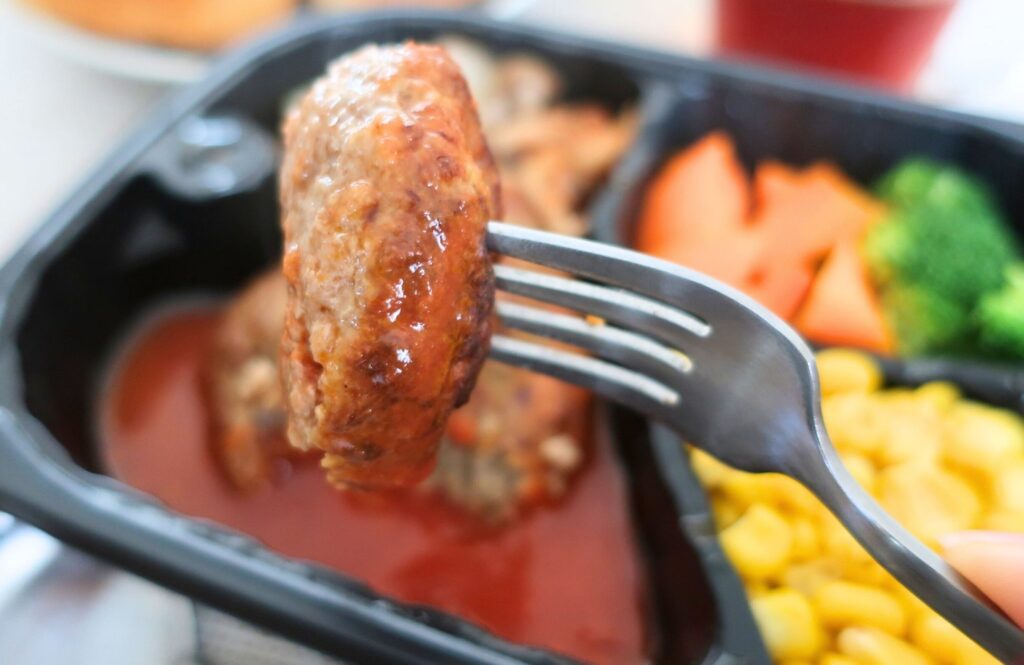 わんまいる美食弁当ハンバーグ2