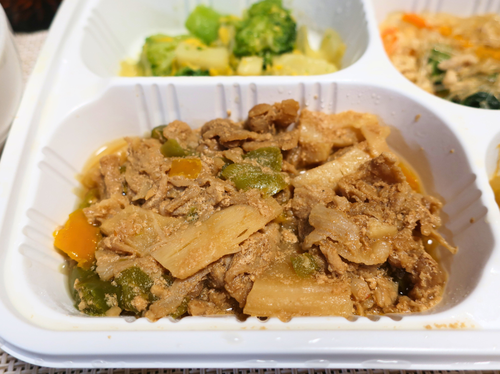 Meals(ミールズ)チンジャオロースアップ